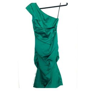 Xscape Emerald Green Cocktail Dress, size 4